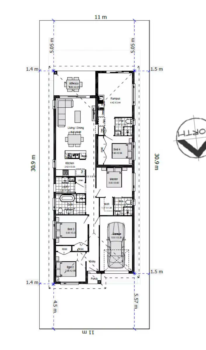Floorplan of Homely house listing, Address available on request