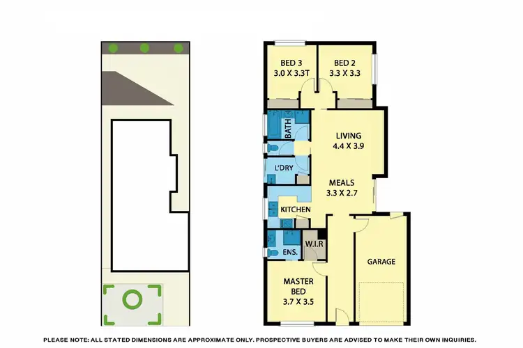 Floorplan of Homely house listing, 4 Stoke Heath Way, Caroline Springs VIC 3023