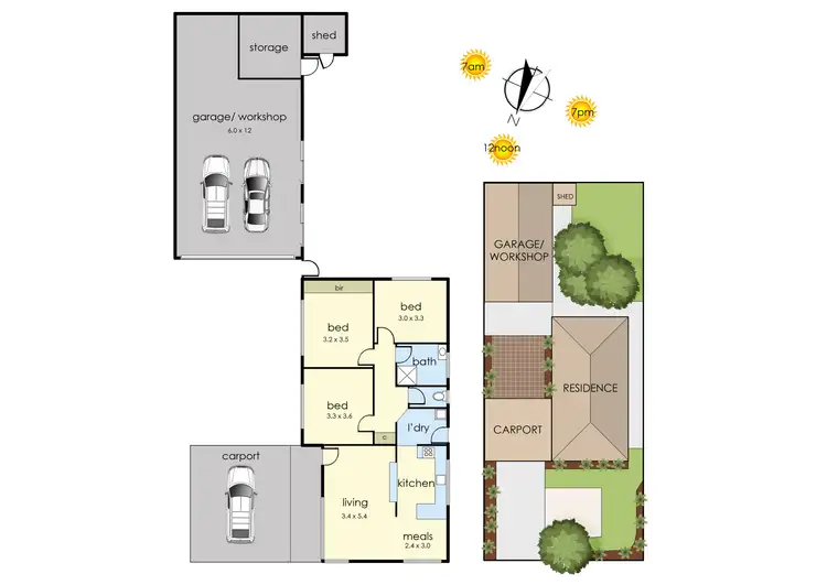 Floorplan of Homely house listing, 29 Austral Crescent, Baxter VIC 3911