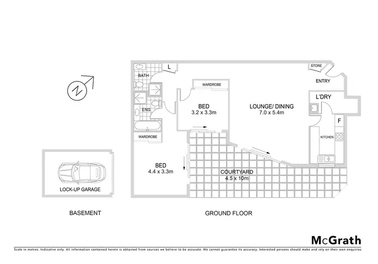 Floorplan of Homely apartment listing, 129/107-115 Pacific Highway, Hornsby NSW 2077