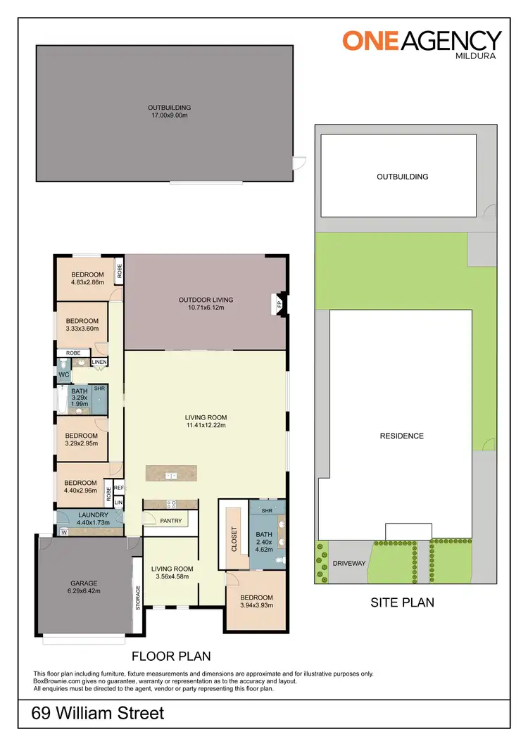 Floorplan of Homely house listing, 69 William Street, Gol Gol NSW 2738