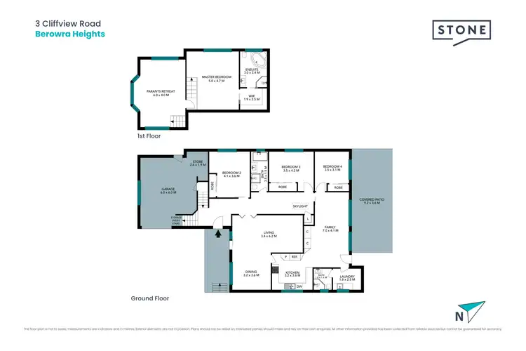 Floorplan of Homely house listing, 3 Cliffview Road, Berowra Heights NSW 2082