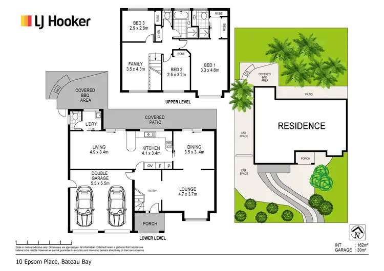 Floorplan of Homely house listing, 10 Epsom Place, Bateau Bay NSW 2261