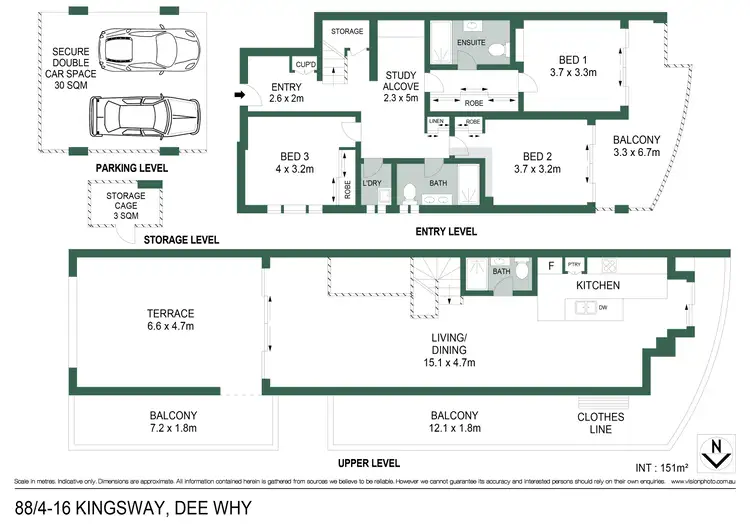 Floorplan of Homely unit listing, 88/4-16 Kingsway, Dee Why NSW 2099