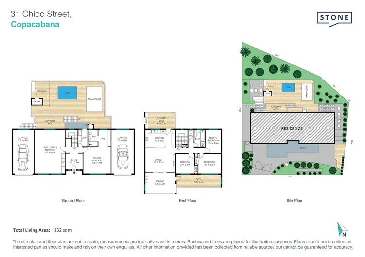 Floorplan of Homely house listing, 31 Chico Street, Copacabana NSW 2251