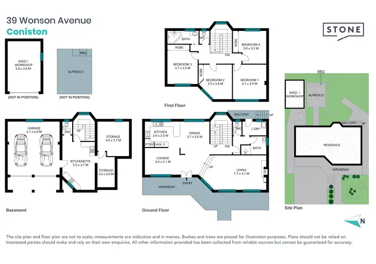 Floorplan of Homely house listing, 39 Wonson Avenue, Coniston NSW 2500