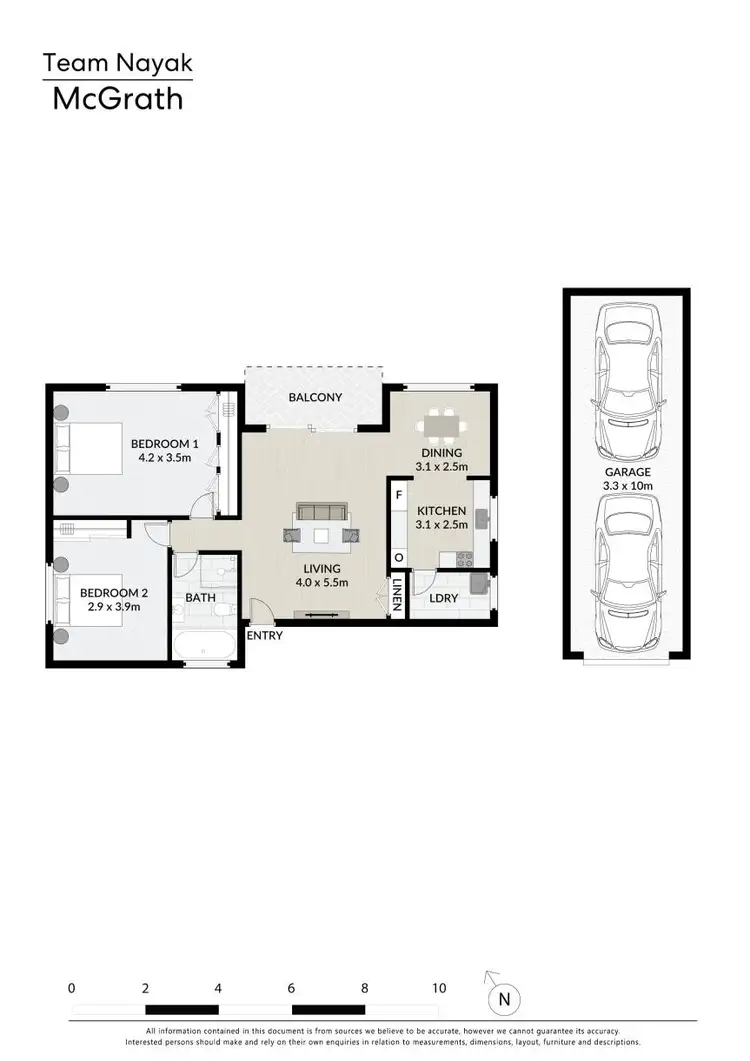 Floorplan of Homely unit listing, 1/28 Caroline Street, Westmead NSW 2145