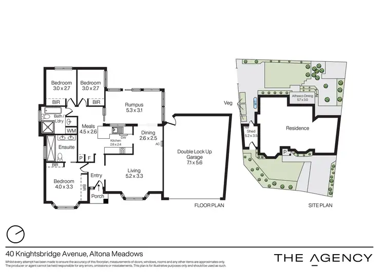 Floorplan of Homely house listing, 40 Knightsbridge Avenue, Altona Meadows VIC 3028