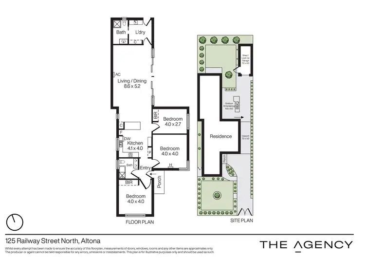 Floorplan of Homely house listing, 125 Railway Street North, Altona VIC 3018