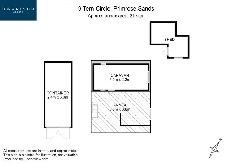 Floorplan of Homely land listing, 9 Tern Circle, Primrose Sands TAS 7173