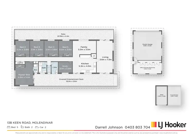 Floorplan of Homely house listing, 13B Keen Road, Molendinar QLD 4214