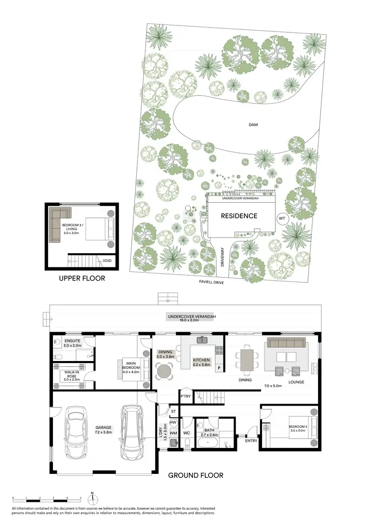 Floorplan of Homely house listing, 16 Faviell Drive, Bonville NSW 2450
