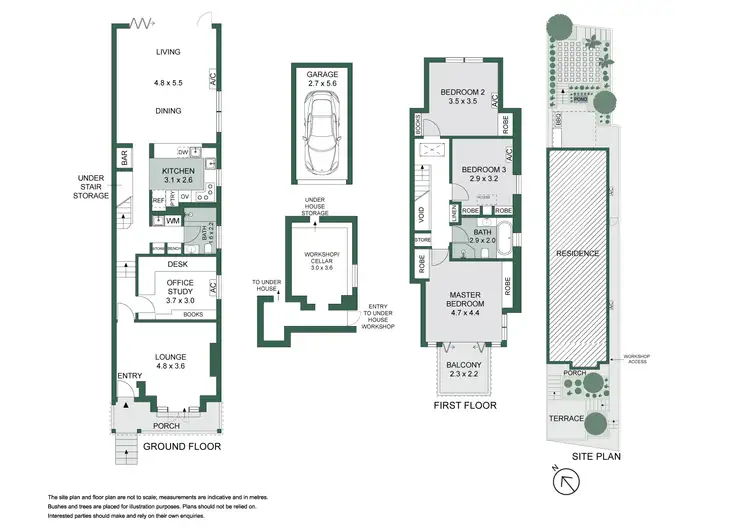 Floorplan of Homely house listing, 1 Ross Street, Waverton NSW 2060