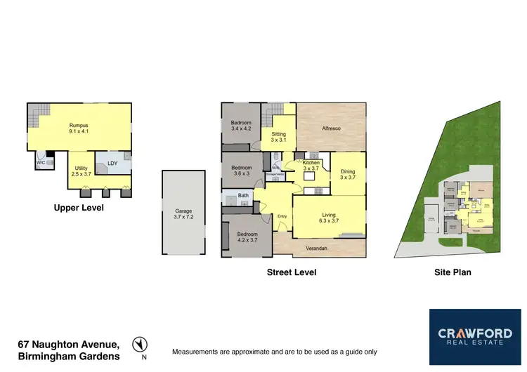 Floorplan of Homely house listing, 67 Naughton Avenue, Birmingham Gardens NSW 2287