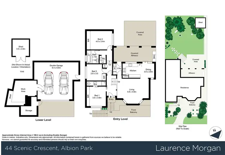 Floorplan of Homely house listing, 44 Scenic Crescent, Albion Park NSW 2527
