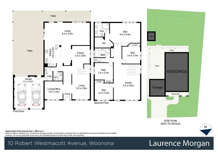 Floorplan of Homely house listing, 10 Robert Westmacott Avenue, Woonona NSW 2517
