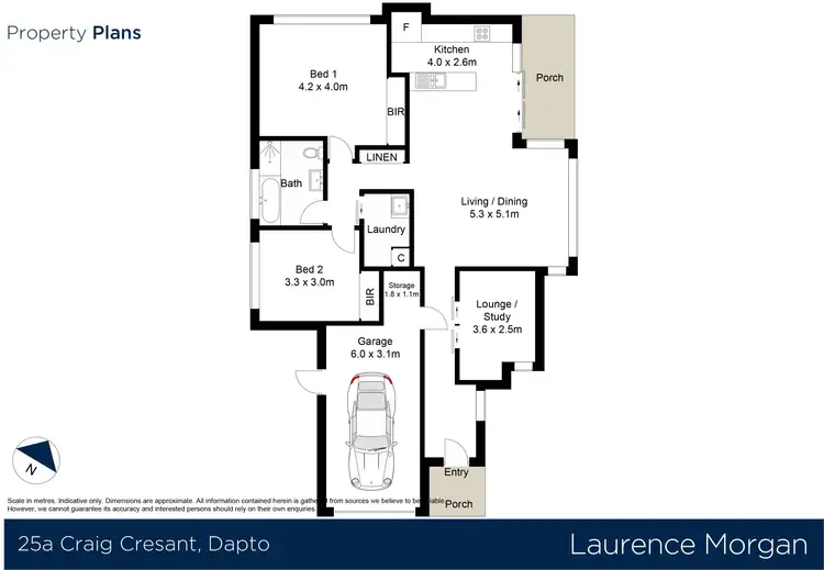 Floorplan of Homely house listing, 25a Craig Crescent, Dapto NSW 2530