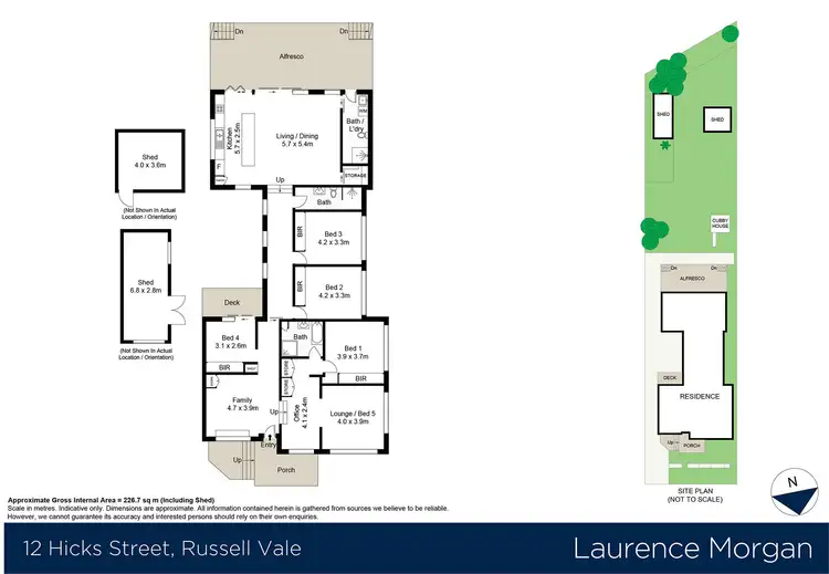 Floorplan of Homely house listing, 12 Hicks Street, Russell Vale NSW 2517