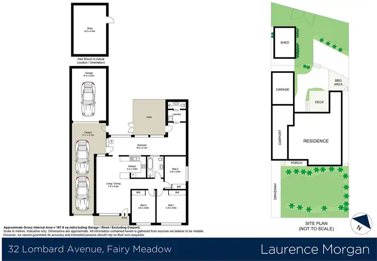 Floorplan of Homely house listing, 32 Lombard Avenue, Fairy Meadow NSW 2519
