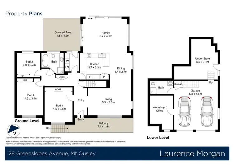 Floorplan of Homely house listing, 28 Greenslopes Avenue, Mount Ousley NSW 2519