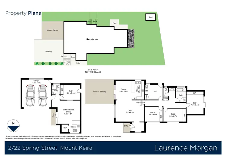 Floorplan of Homely house listing, 2/22 Spring Street, Mount Keira NSW 2500