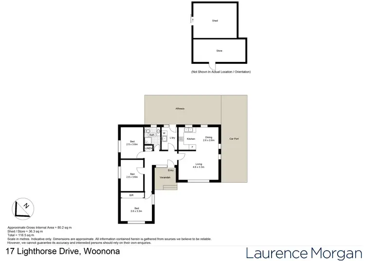 Floorplan of Homely house listing, 17 Lighthorse Drive, Woonona NSW 2517
