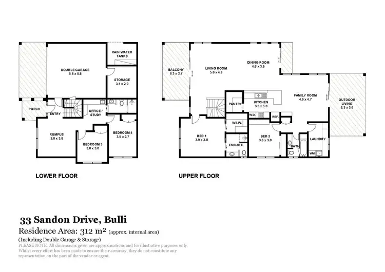 Floorplan of Homely house listing, 33 Sandon Drive, Bulli NSW 2516