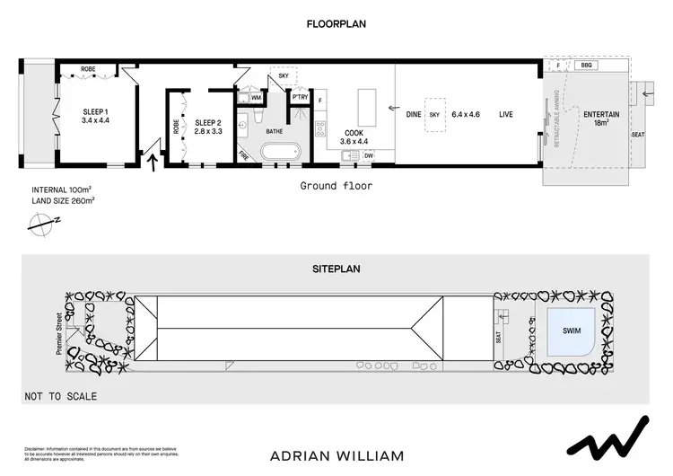Floorplan of Homely house listing, 25 Premier Street, Marrickville NSW 2204