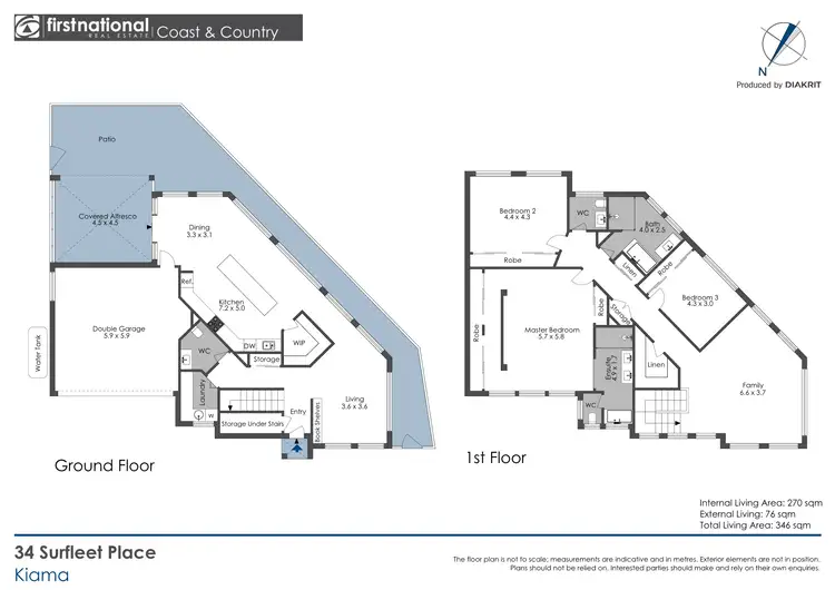 Floorplan of Homely house listing, 34 Surfleet Place, Kiama NSW 2533