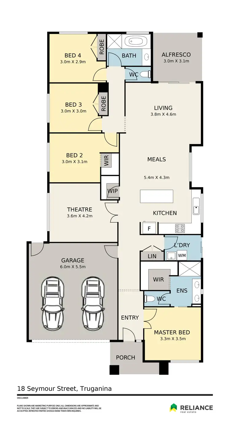 Floorplan of Homely house listing, 18 Seymour Street, Truganina VIC 3029