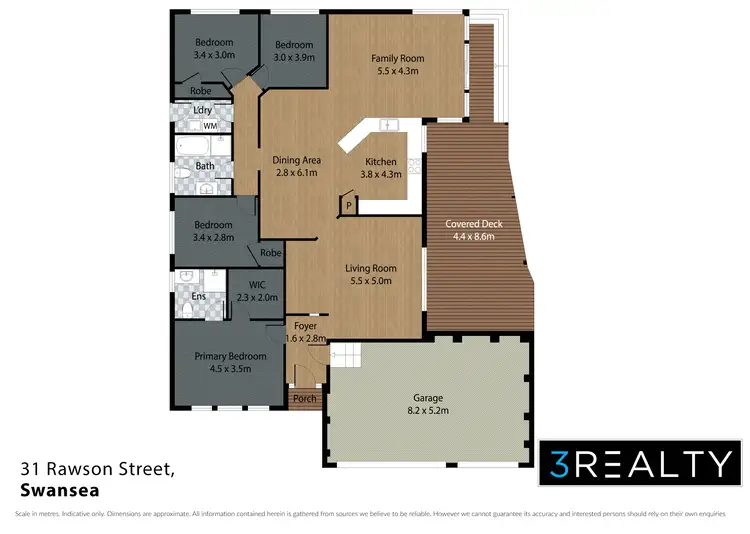 Floorplan of Homely house listing, 31 Rawson Street, Swansea NSW 2281