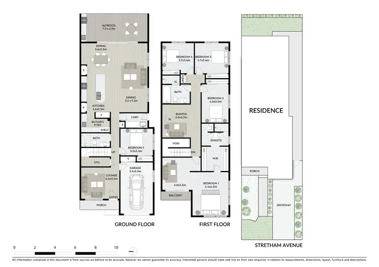 Floorplan of Homely semi-detached listing, 35B Stretham Avenue, Picnic Point NSW 2213