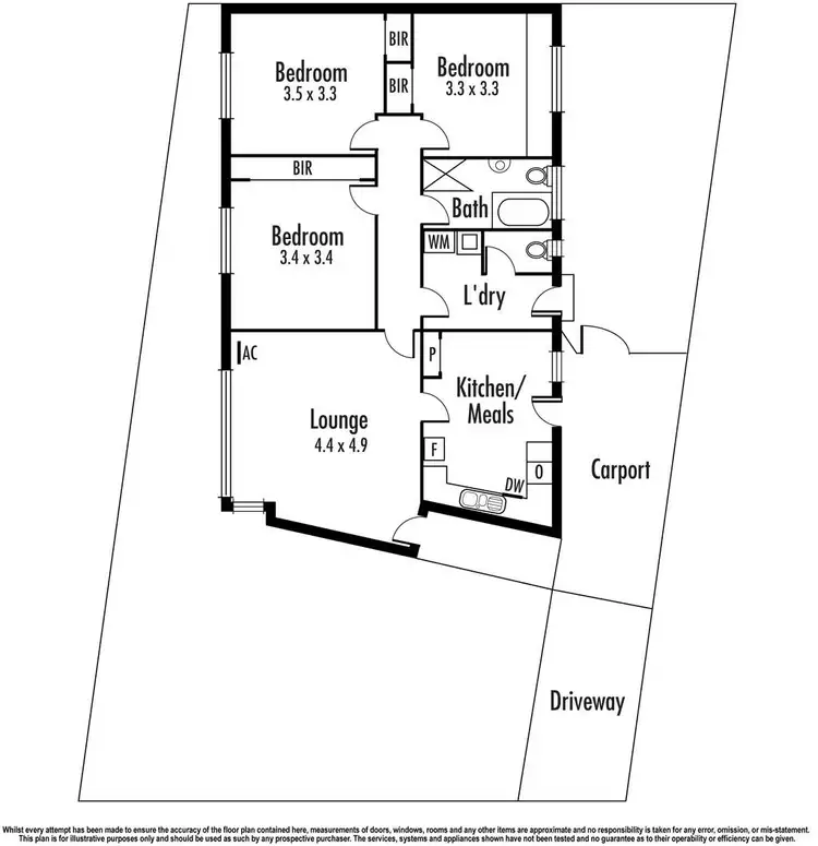 Floorplan of Homely unit listing, 9/5 James Street, Mordialloc VIC 3195