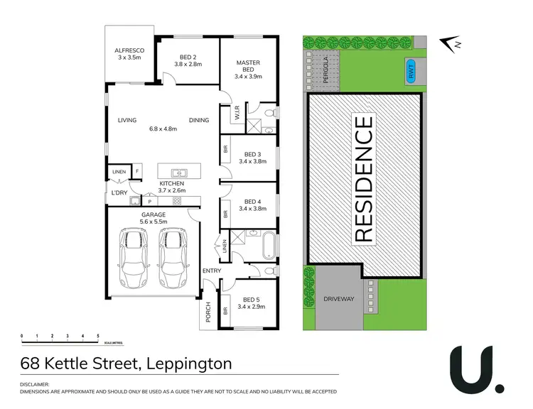 Floorplan of Homely house listing, 68 Kettle Street, Leppington NSW 2179