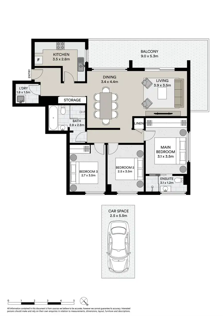 Floorplan of Homely apartment listing, 21/3 Princess Street, Brighton-Le-Sands NSW 2216