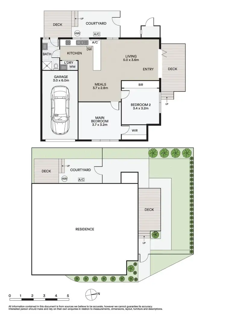 Floorplan of Homely unit listing, 1/39 Hearn Street, Altona North VIC 3025