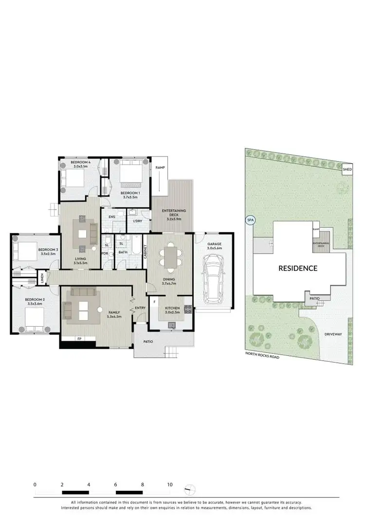 Floorplan of Homely house listing, 274 North Rocks Road, North Rocks NSW 2151