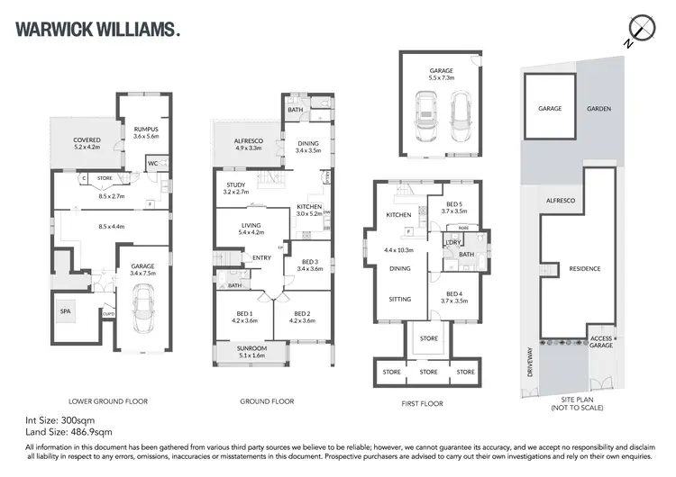 Floorplan of Homely house listing, 5 Richards Avenue, Drummoyne NSW 2047