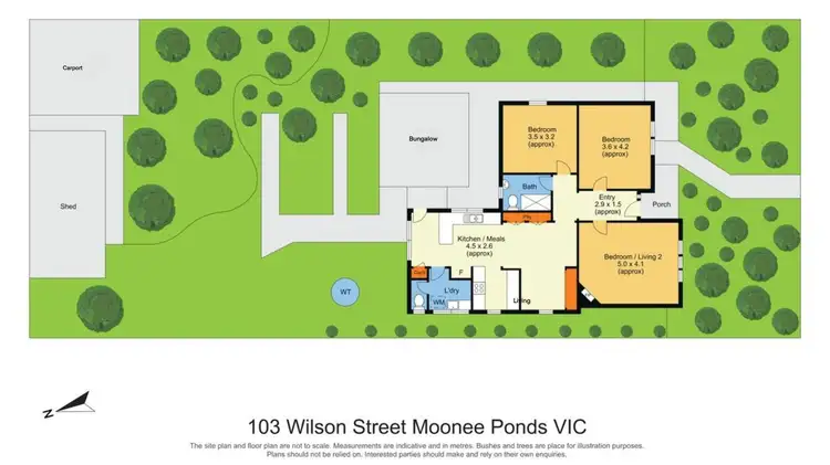 Floorplan of Homely house listing, 103 Wilson Street, Moonee Ponds VIC 3039