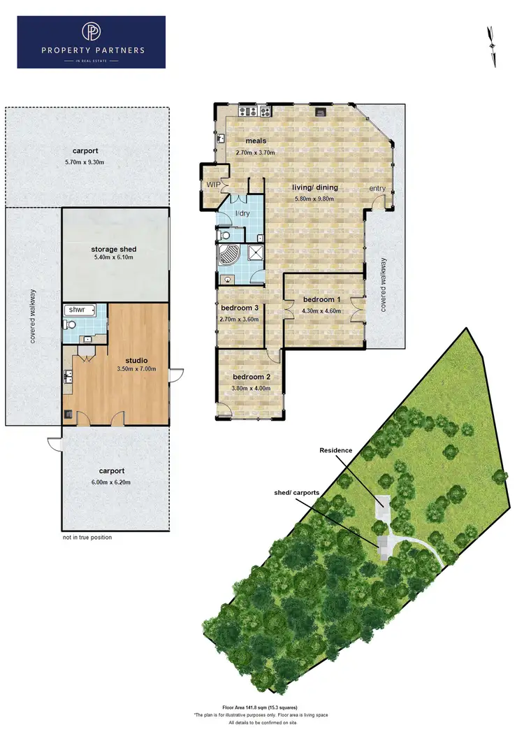Floorplan of Homely house listing, 110 Coles Road, Three Bridges VIC 3797