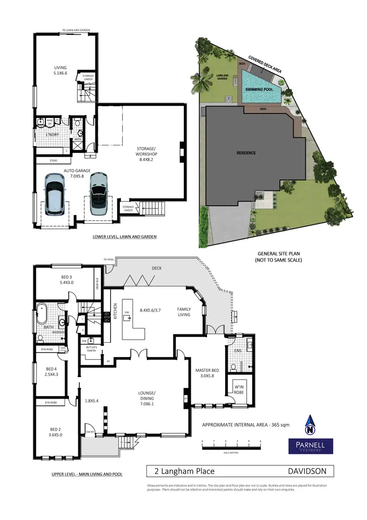 Floorplan of Homely house listing, 2 Langham Place, Davidson NSW 2085
