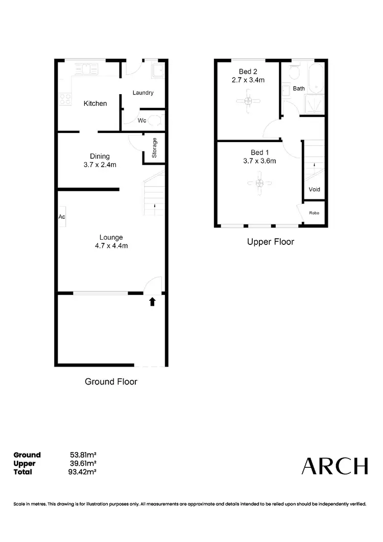 Floorplan of Homely townhouse listing, 10/184 Salisbury Highway, Salisbury SA 5108