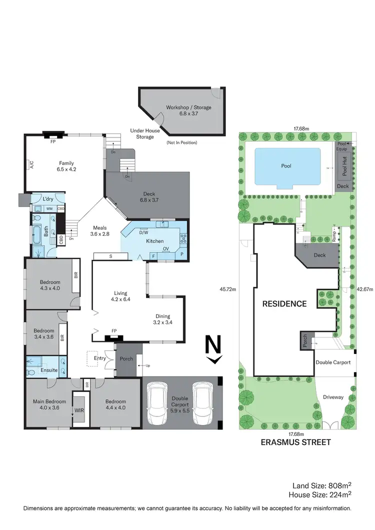 Floorplan of Homely house listing, 24 Erasmus Street, Surrey Hills VIC 3127