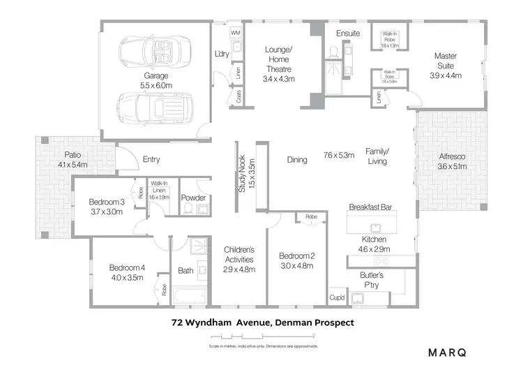 Floorplan of Homely house listing, 72 Wyndham Avenue, Denman Prospect ACT 2611