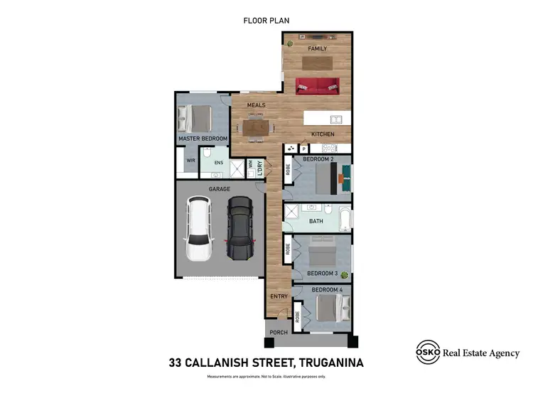 Floorplan of Homely house listing, 33 Callanish Street, Truganina VIC 3029