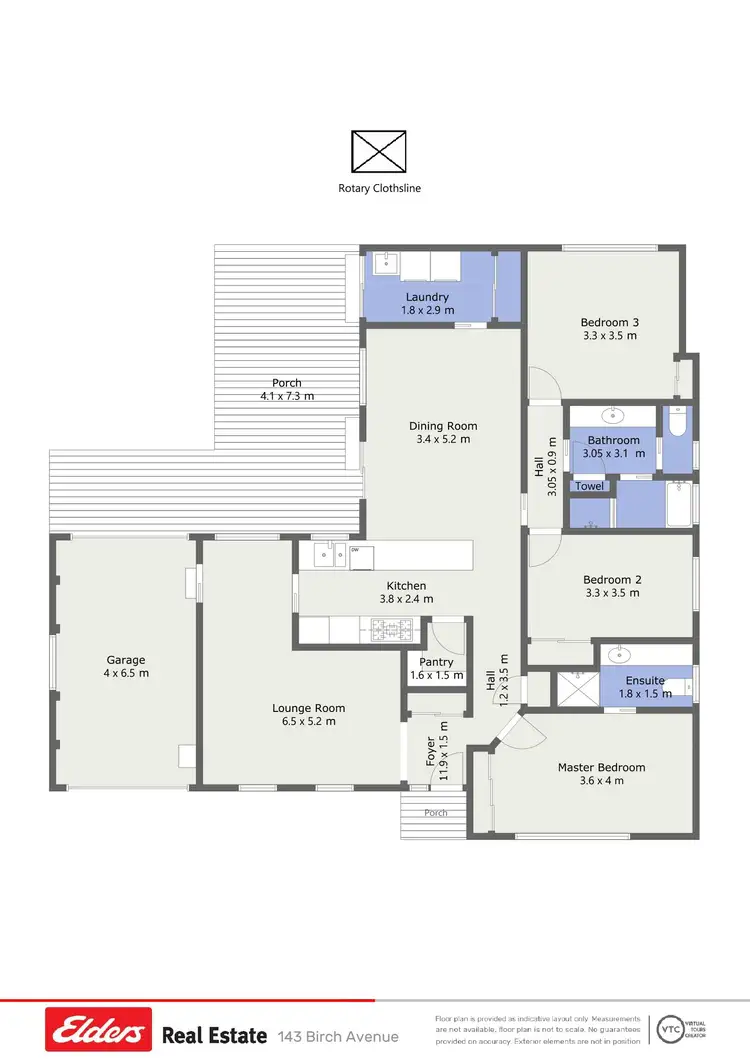 Floorplan of Homely house listing, 143 Birch Avenue, Dubbo NSW 2830