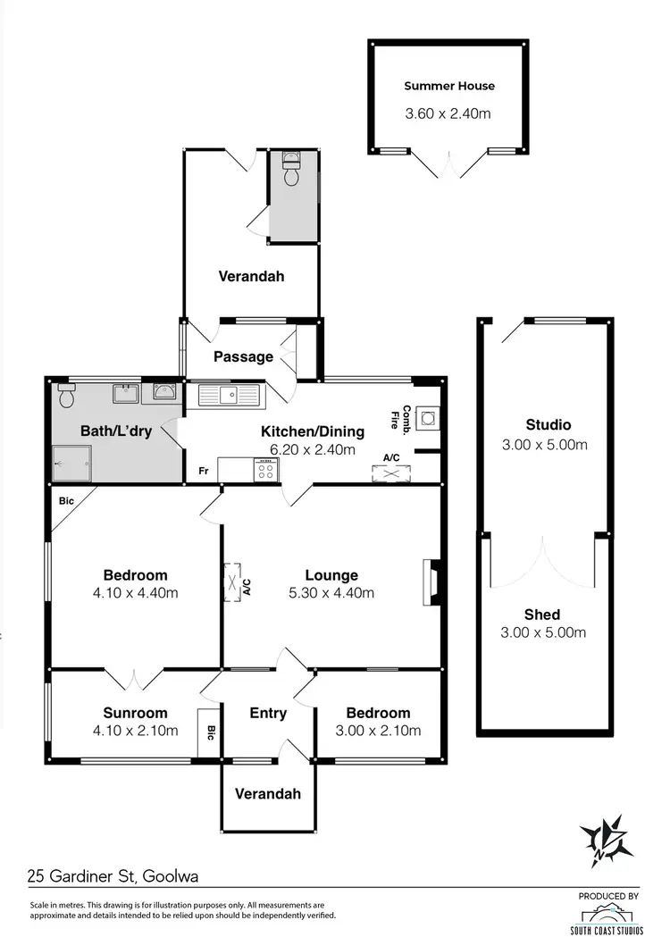 Floorplan of Homely house listing, 25 Gardiner Street, Goolwa SA 5214