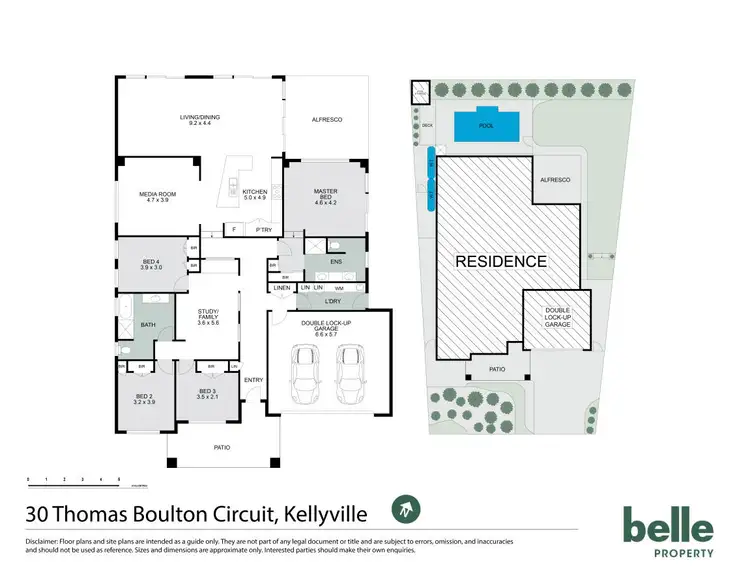 Floorplan of Homely house listing, 30 Thomas Boulton Circuit, Kellyville NSW 2155