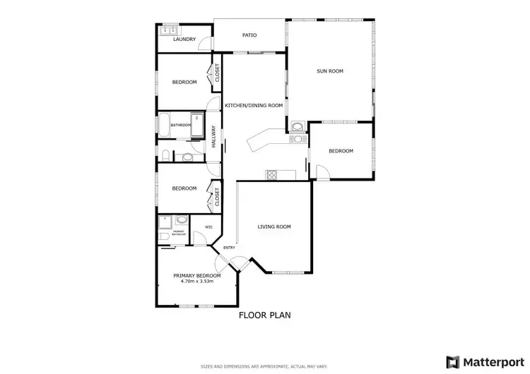 Floorplan of Homely house listing, 2 Georgian Place, Orange NSW 2800