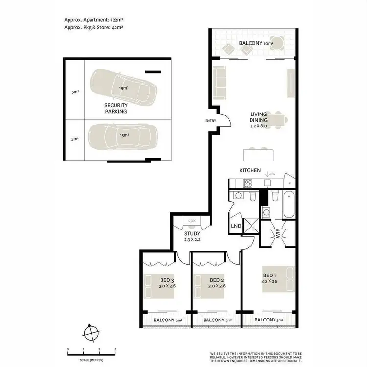 Floorplan of Homely apartment listing, 11/10-12 Green Street, Maroubra NSW 2035